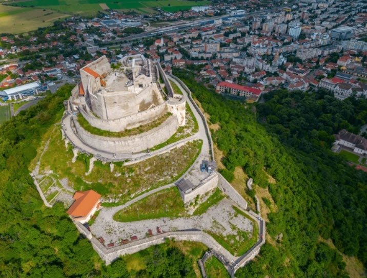 Medieval Fortress Dăbâca, Dăbâca, Romania, Romania